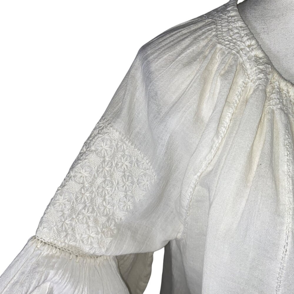 Doen Cream Blouse with Tassels - Picture 5 of 12